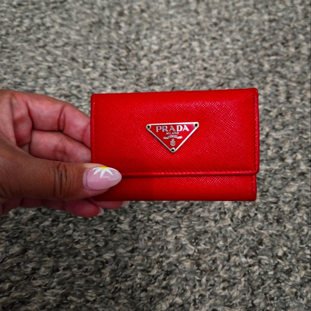 Prada key holder